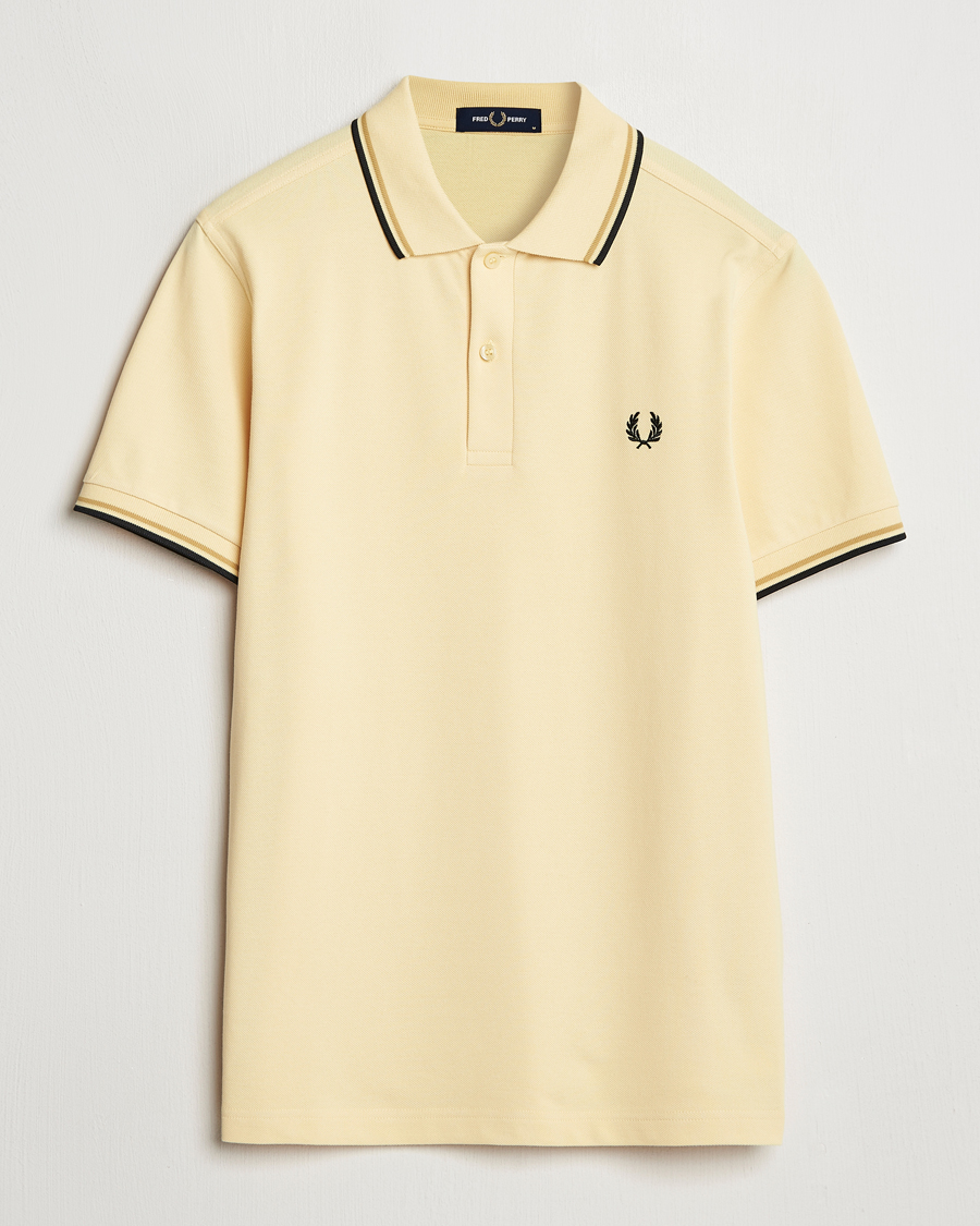 Mies | Pikeet | Fred Perry | Twin Tipped Polo Shirt Yellow