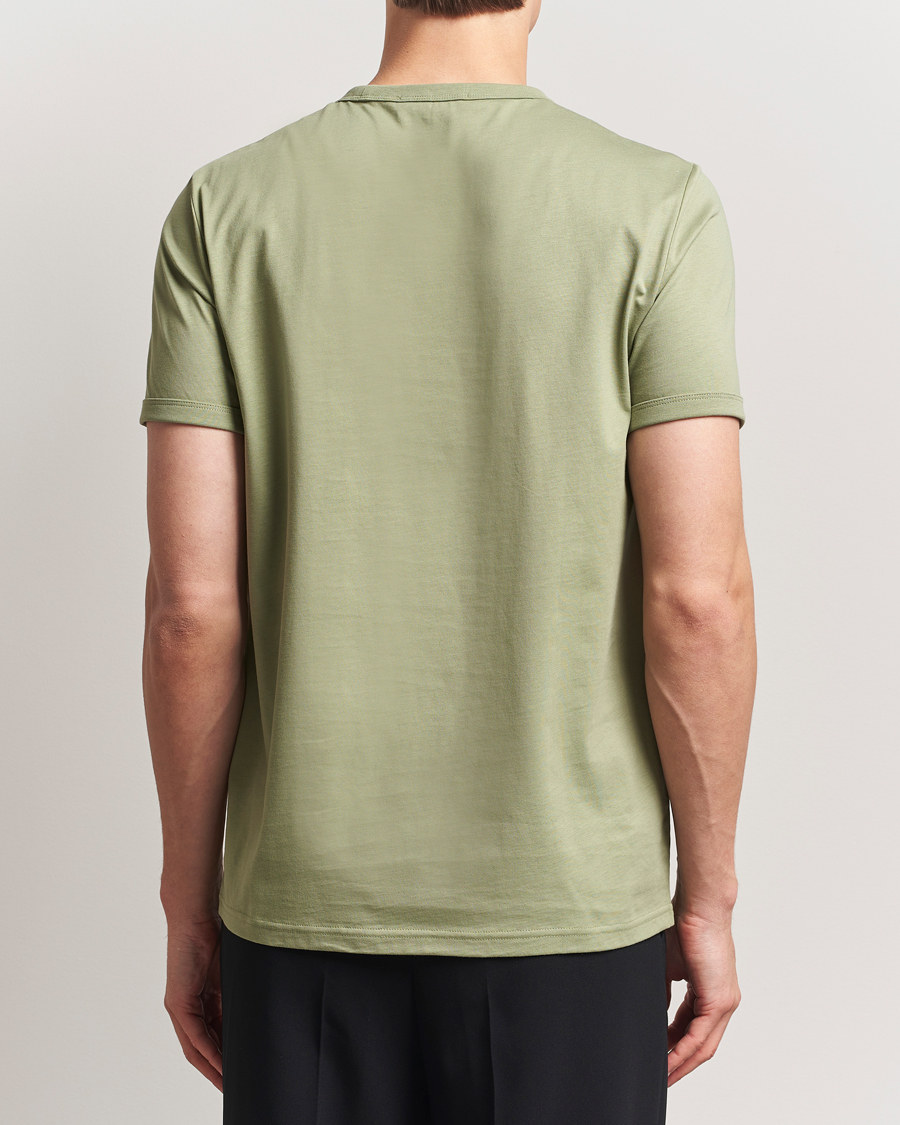 Mies | T-paidat | Fred Perry | Ringer T-Shirt Olive Mint