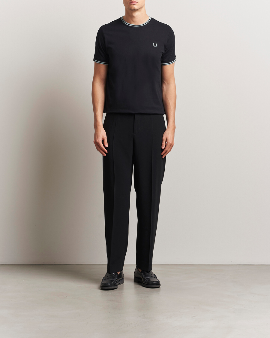 Mies | T-paidat | Fred Perry | Twin Tipped T-Shirt Dark Navy