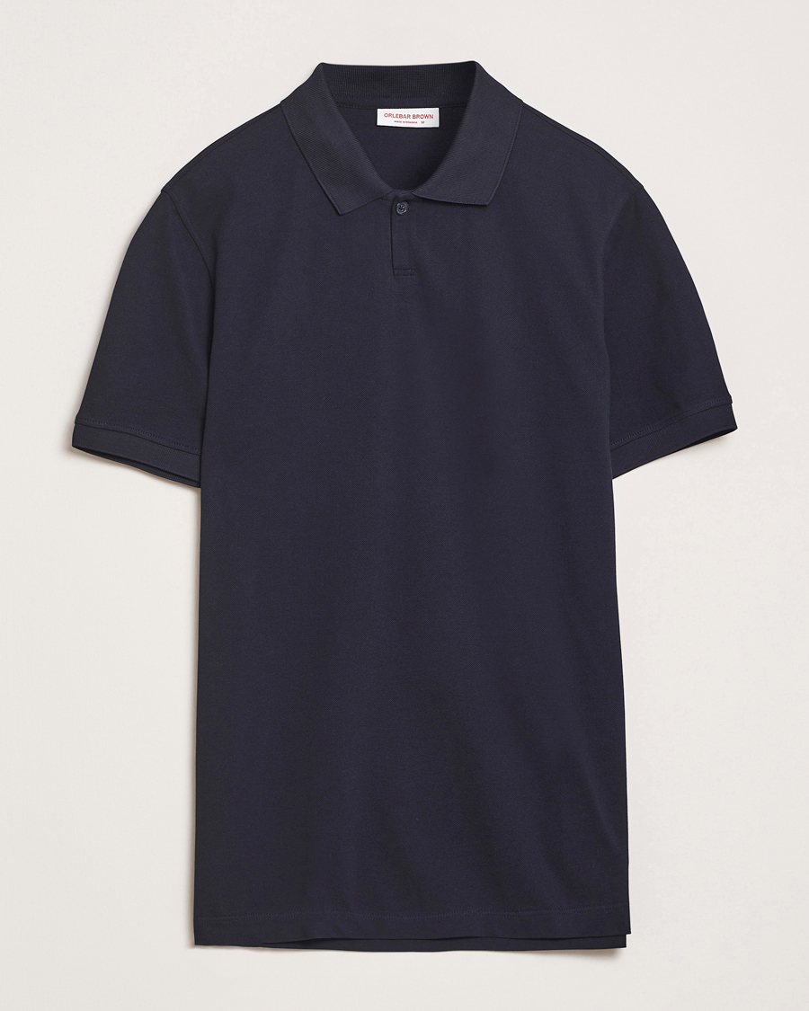 Mies | Pikeet | Orlebar Brown | Bruno Organic Cotton Pique Night Iris