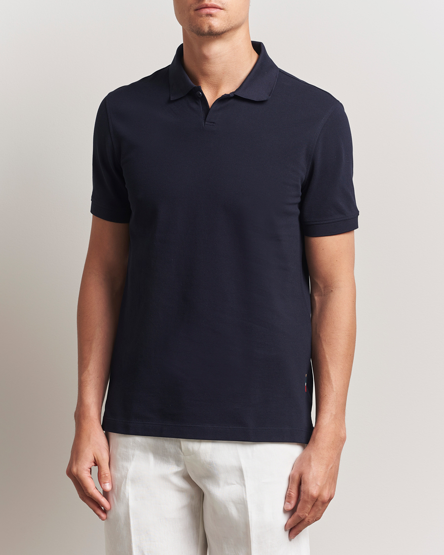 Mies | Pikeet | Orlebar Brown | Bruno Organic Cotton Pique Night Iris