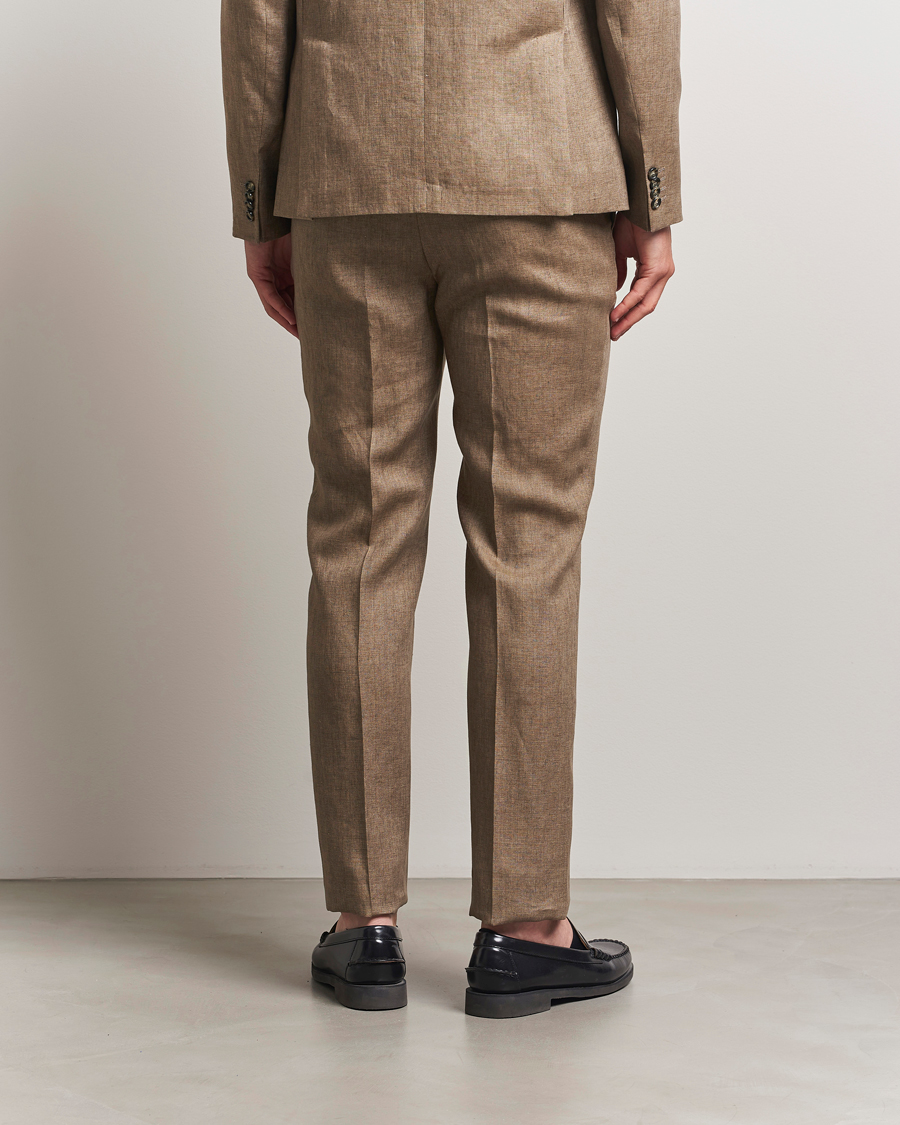 Mies | Housut | J.Lindeberg | Lois Super Linen Pants Nutmeg