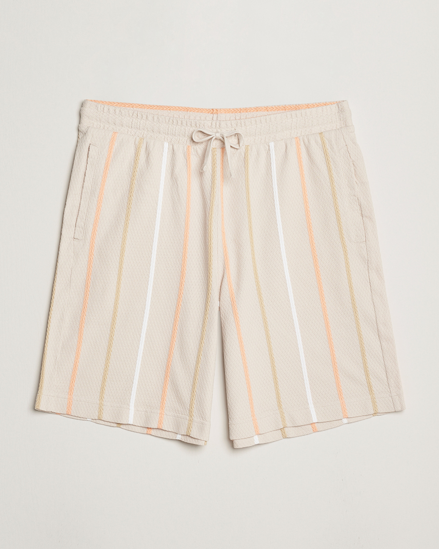 Mies | Shortsit | J.Lindeberg | Simon Stripe Shorts Moonbeam
