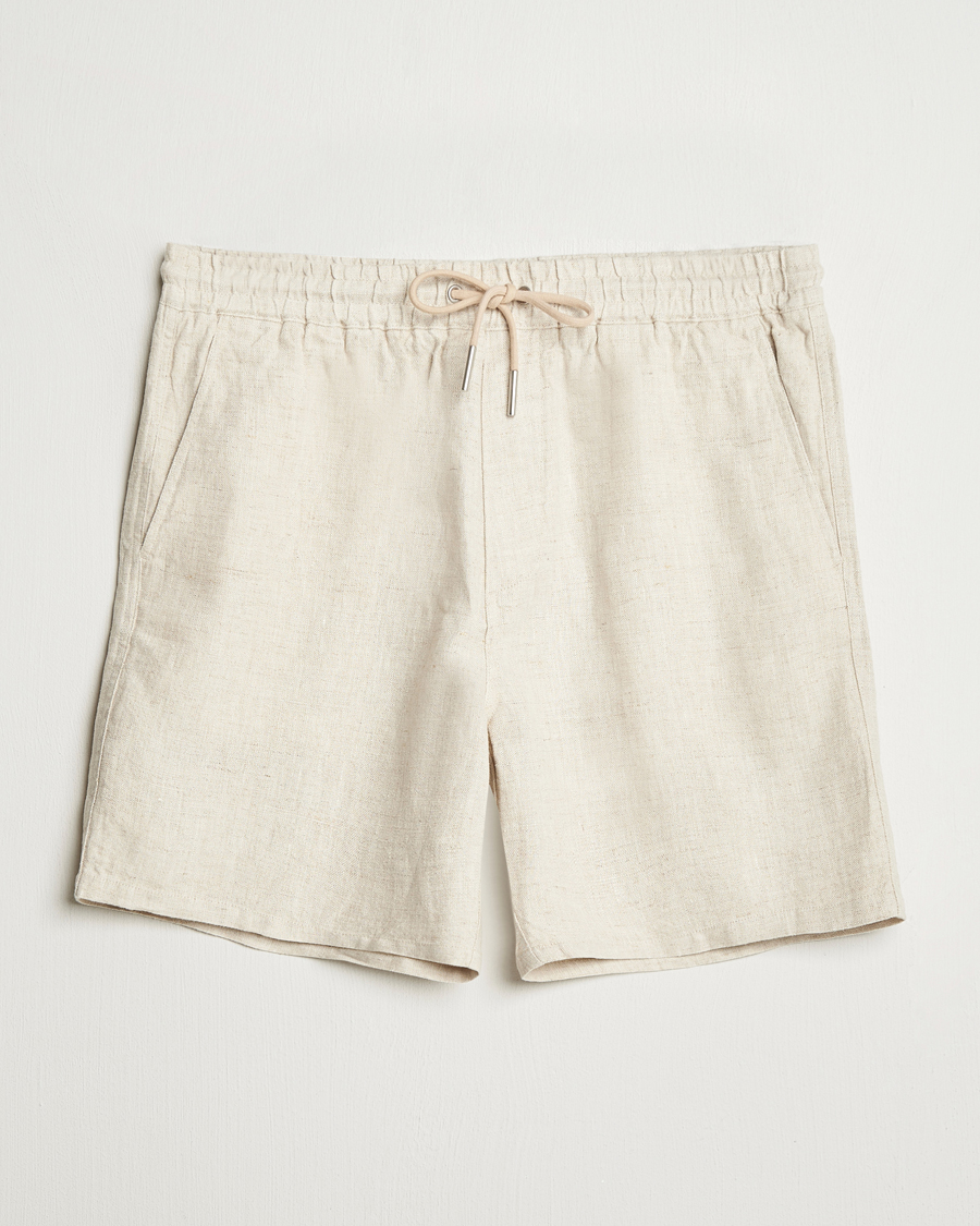 Mies | Shortsit | NN07 | Gregor Linen Drawstring Shorts Oat