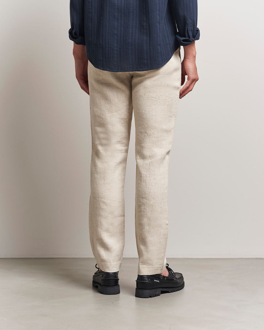 Mies | Housut | NN07 | Theo Linen Trousers Oat