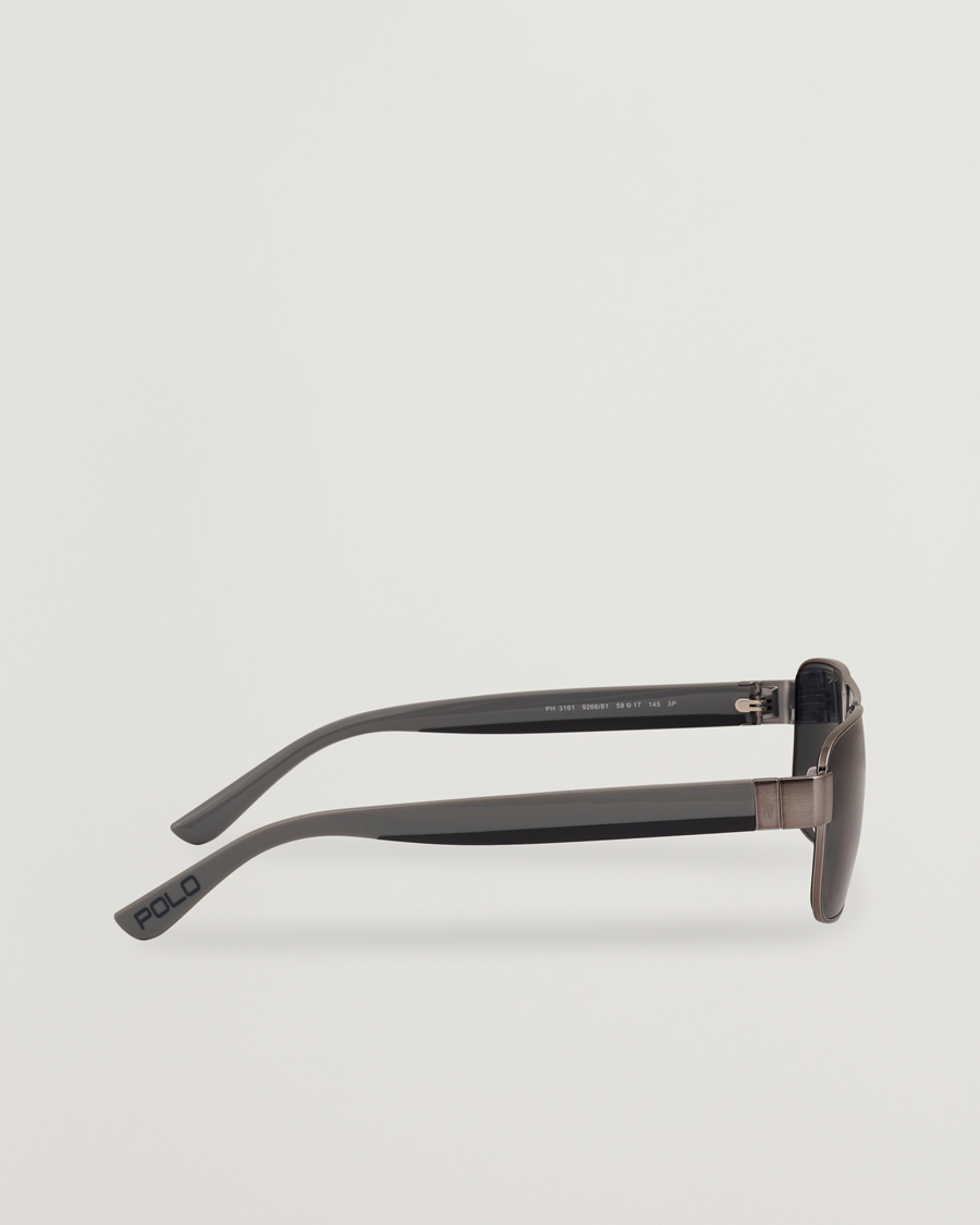 Mies | Aurinkolasit | Polo Ralph Lauren | 0PH3161 Polarized Sunglasses Brushed Gunmetal
