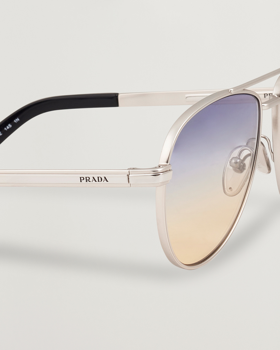 Mies | Aurinkolasit | Prada Eyewear | Prada 0PR A54S Sunglasses Silver