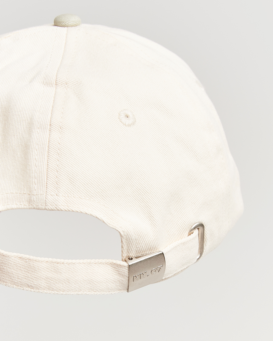 Mies | NN07 Logo Cap Sage Green/Off White | NN07 | Logo Cap Sage Green/Off White