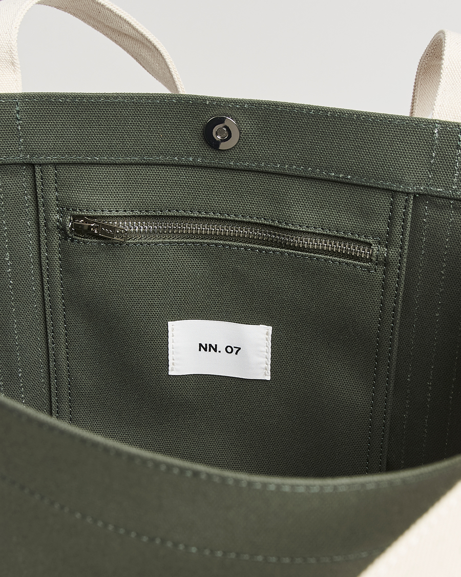 Mies | Laukut | NN07 | Tote Bag Croc Green