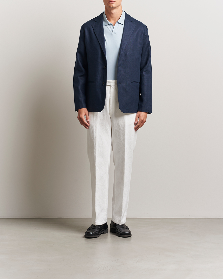 Mies | Pikkutakit | NN07 | Timo Linen Blazer Navy Blue