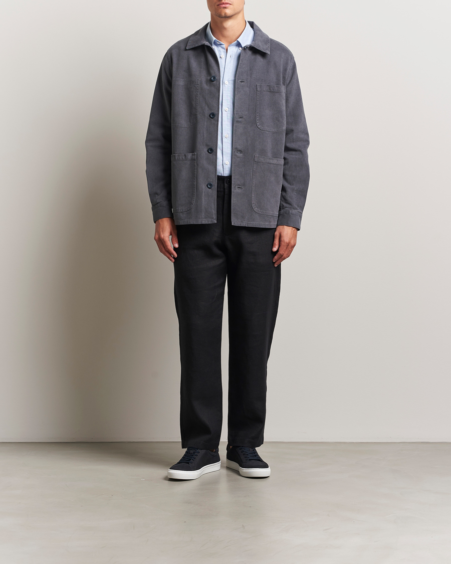 Mies | Takit | A Day's March | Algot Lyocell Overshirt Iron