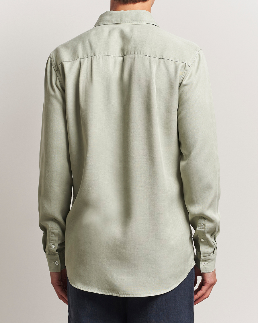 Mies | Kauluspaidat | A Day's March | Daintree Lyocell Shirt Seagrass