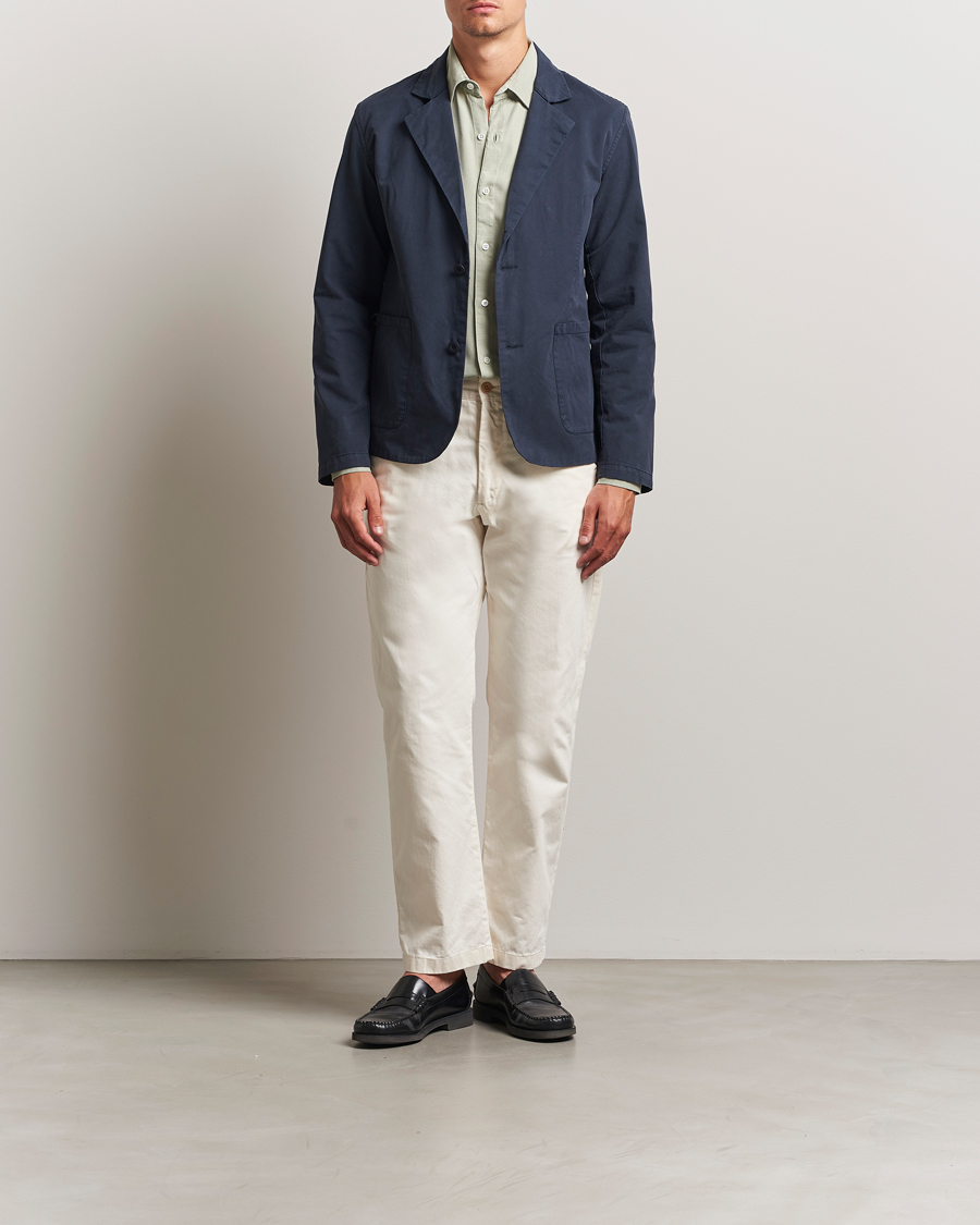Mies | Pikkutakit | A Day's March | Mace Unconstructed Blazer Navy