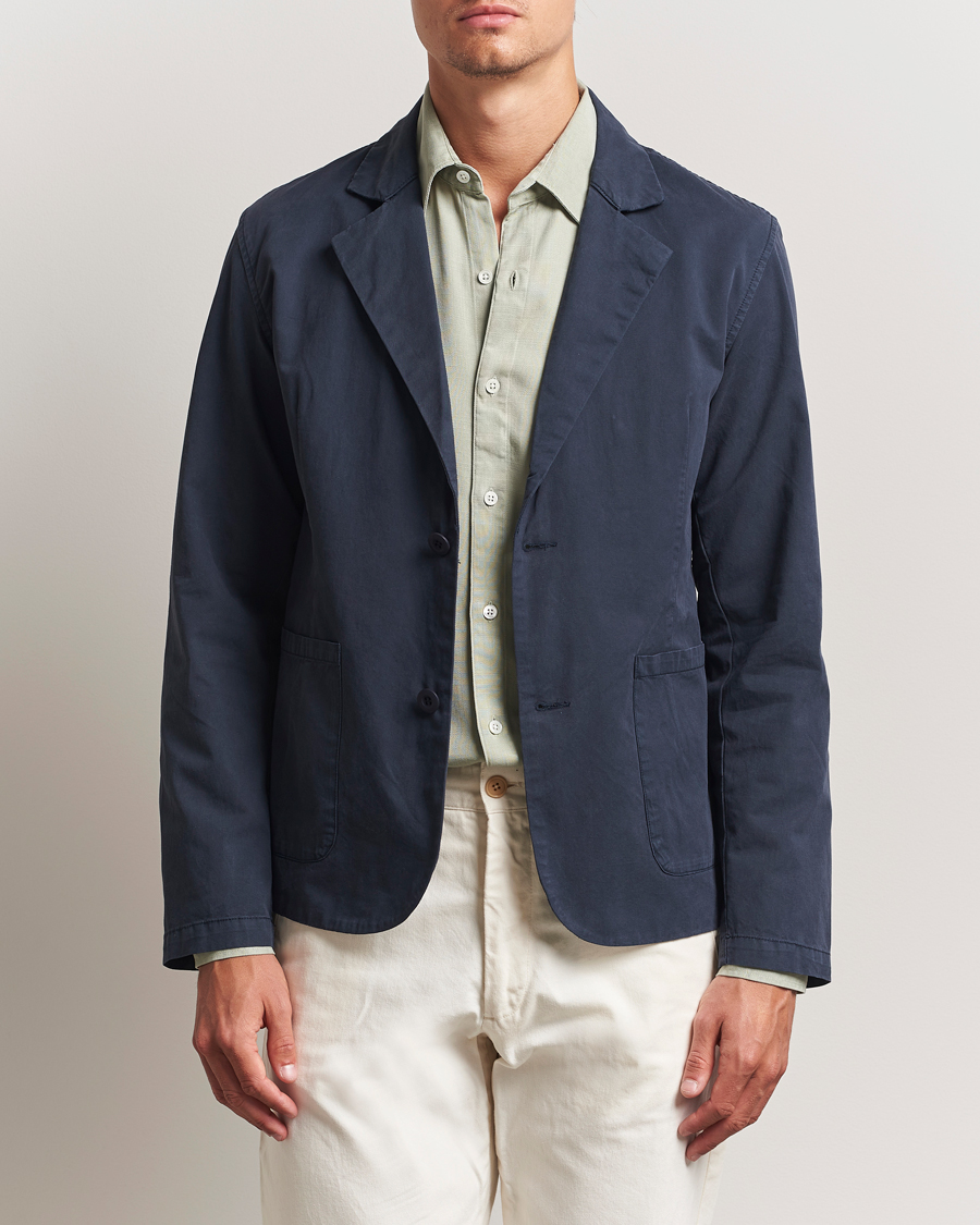 Mies | Pikkutakit | A Day's March | Mace Unconstructed Blazer Navy
