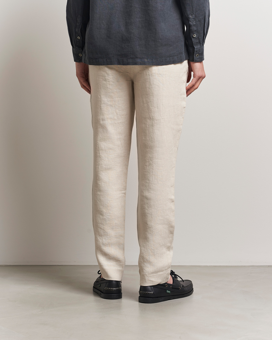 Mies | Housut | A Day's March | Madu Linen Trousers Oyster