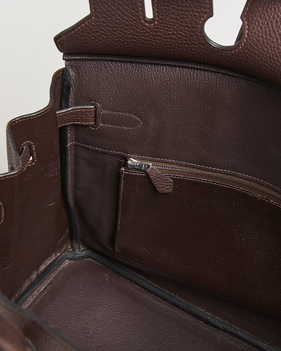 Mies | Hermès Pre-Owned Birkin 35 Taurillon Clémence Ebène | Hermès Pre-Owned | Birkin 35 Taurillon Clémence Ebène