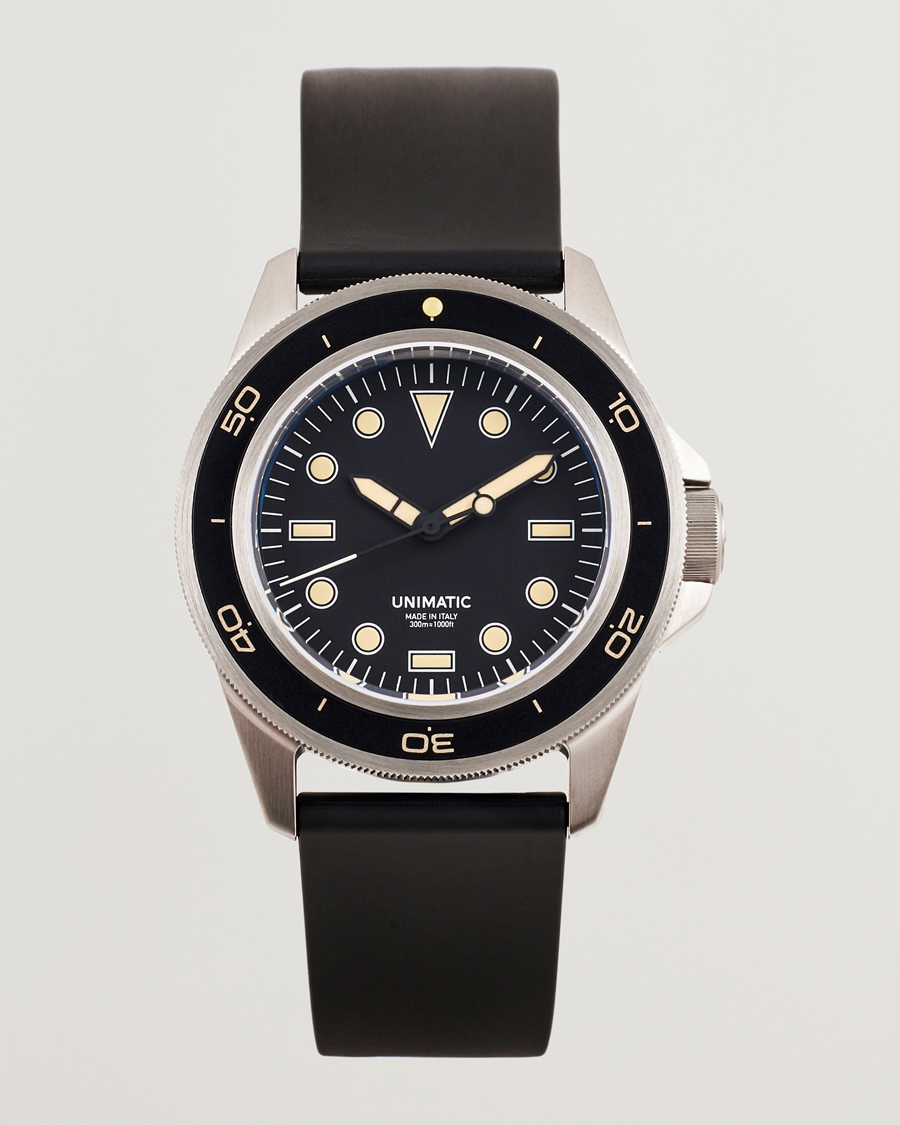 Mies | UNIMATIC U1 Heritage Diver Black | UNIMATIC | U1 Heritage Diver Black