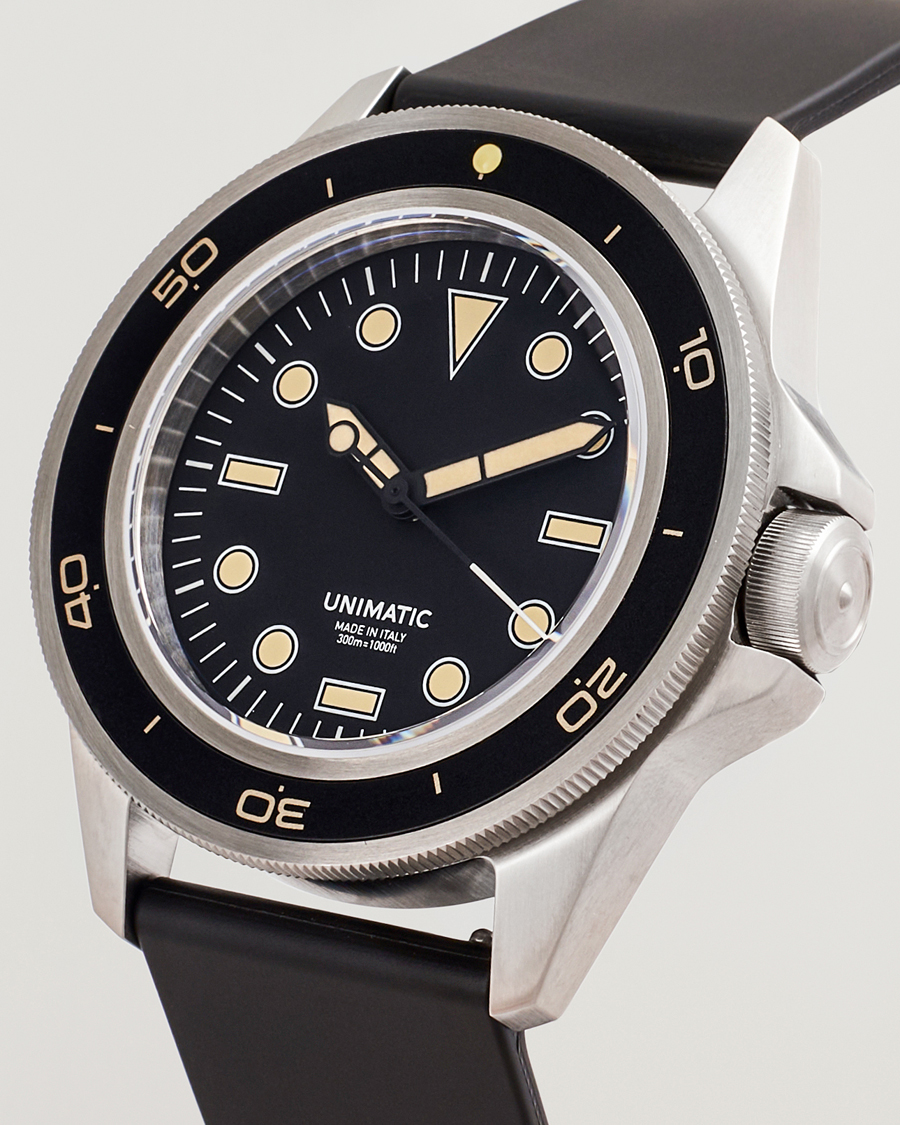 Mies | UNIMATIC U1 Heritage Diver Black | UNIMATIC | U1 Heritage Diver Black