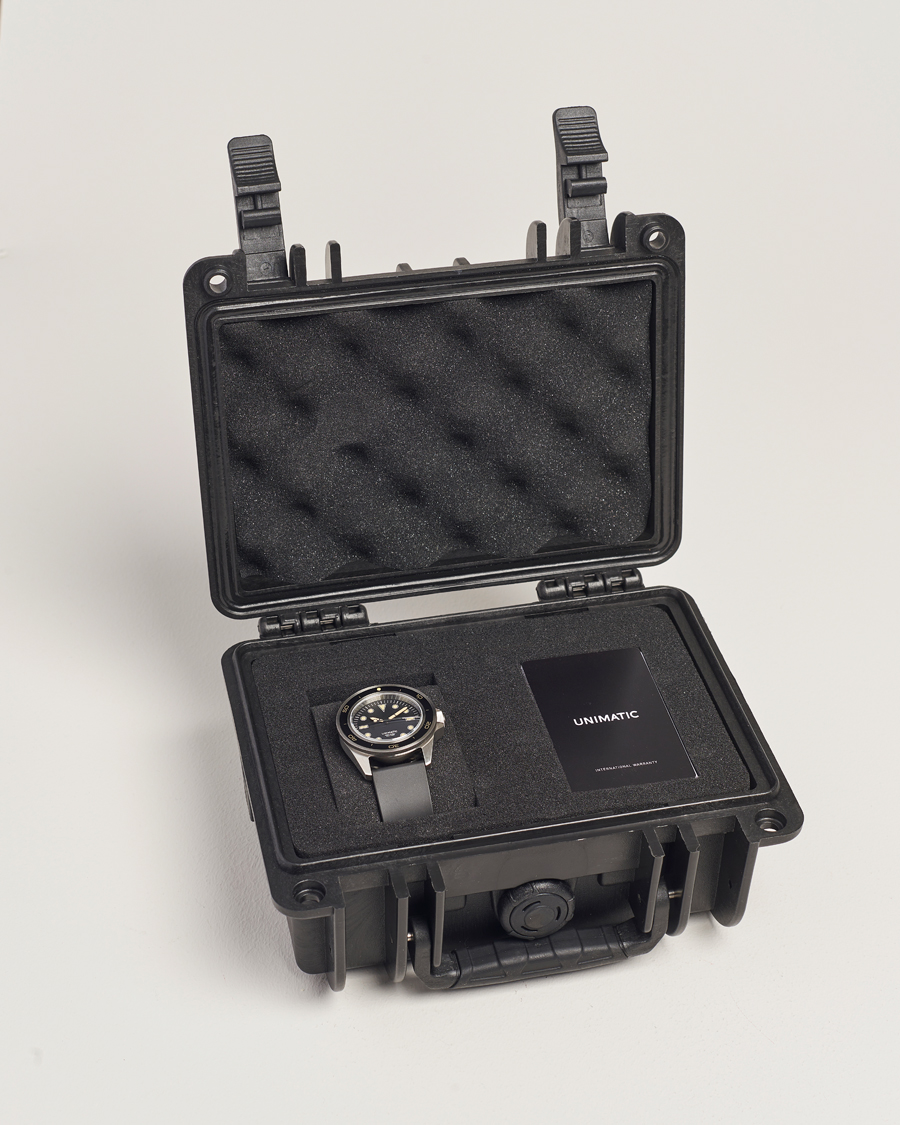 Mies | UNIMATIC U1 Heritage Diver Black | UNIMATIC | U1 Heritage Diver Black