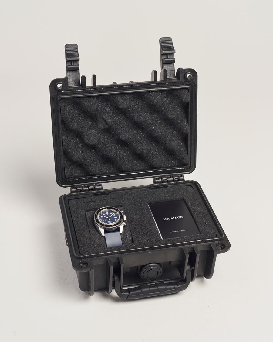 Mies | UNIMATIC U3 Heritage Chronograph Diver Blue | UNIMATIC | U3 Heritage Chronograph Diver Blue
