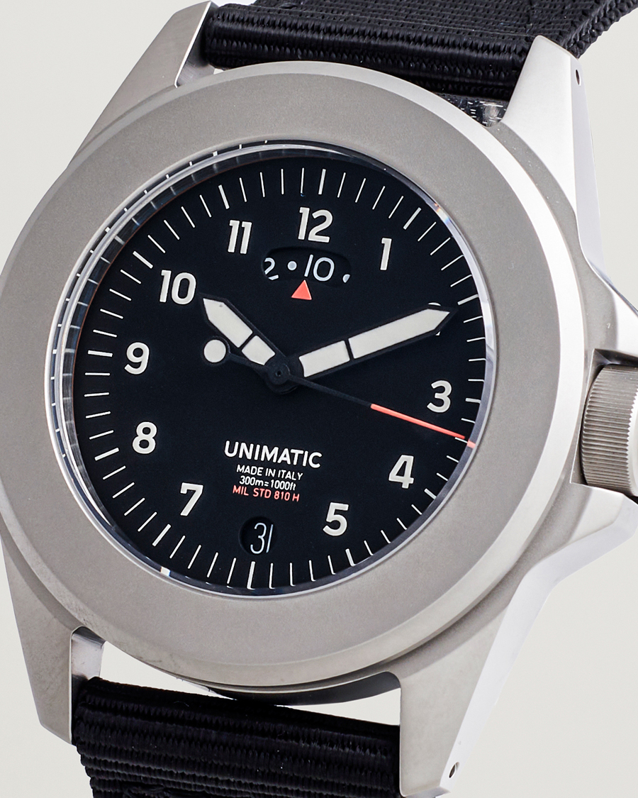 Mies | UNIMATIC UT4 GMT Toolwatch Black | UNIMATIC | UT4 GMT Toolwatch Black