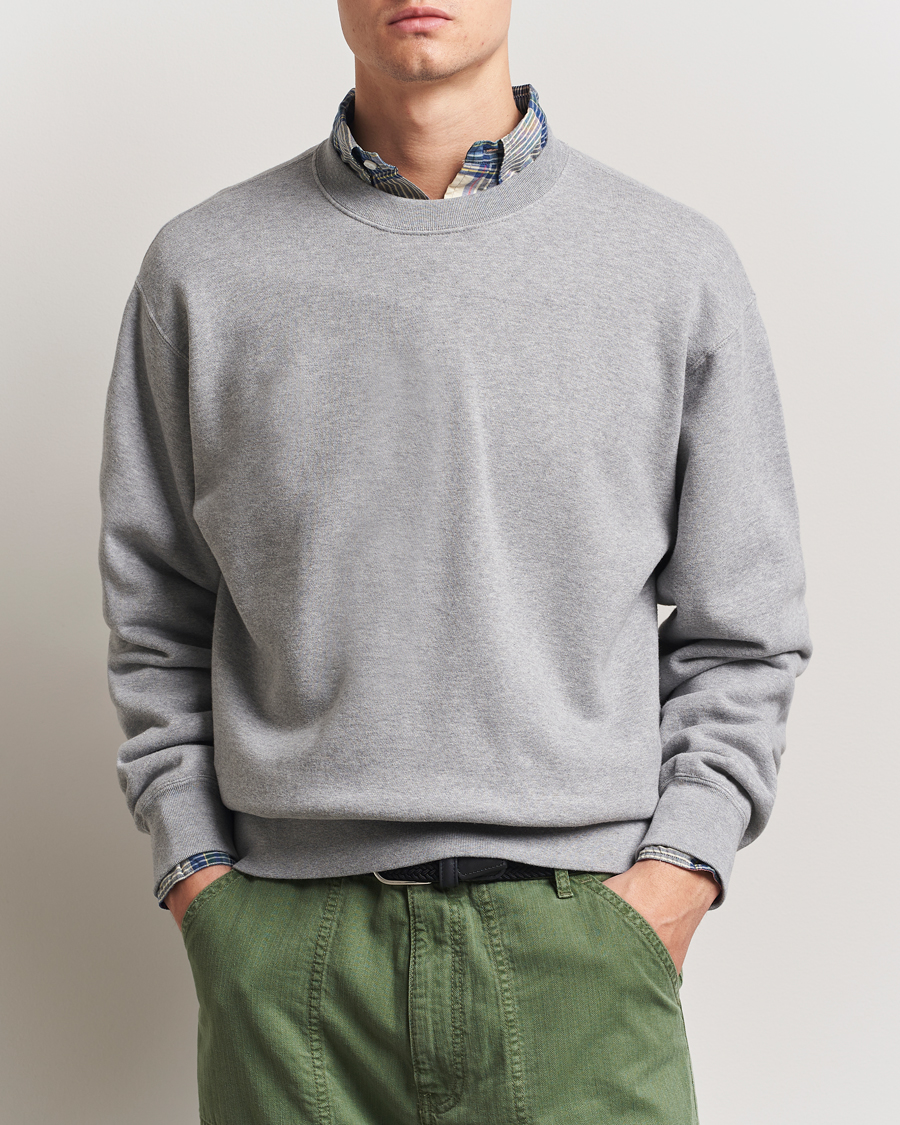 Mies | Puserot | BEAMS PLUS | Made In Japan Cotton Sweatshirt Grey