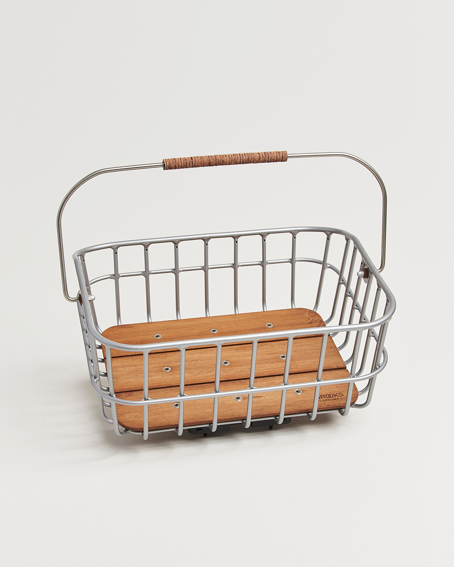 Mies | Brooks England Peckham Low Basket Silver | Brooks England | Peckham Low Basket Silver