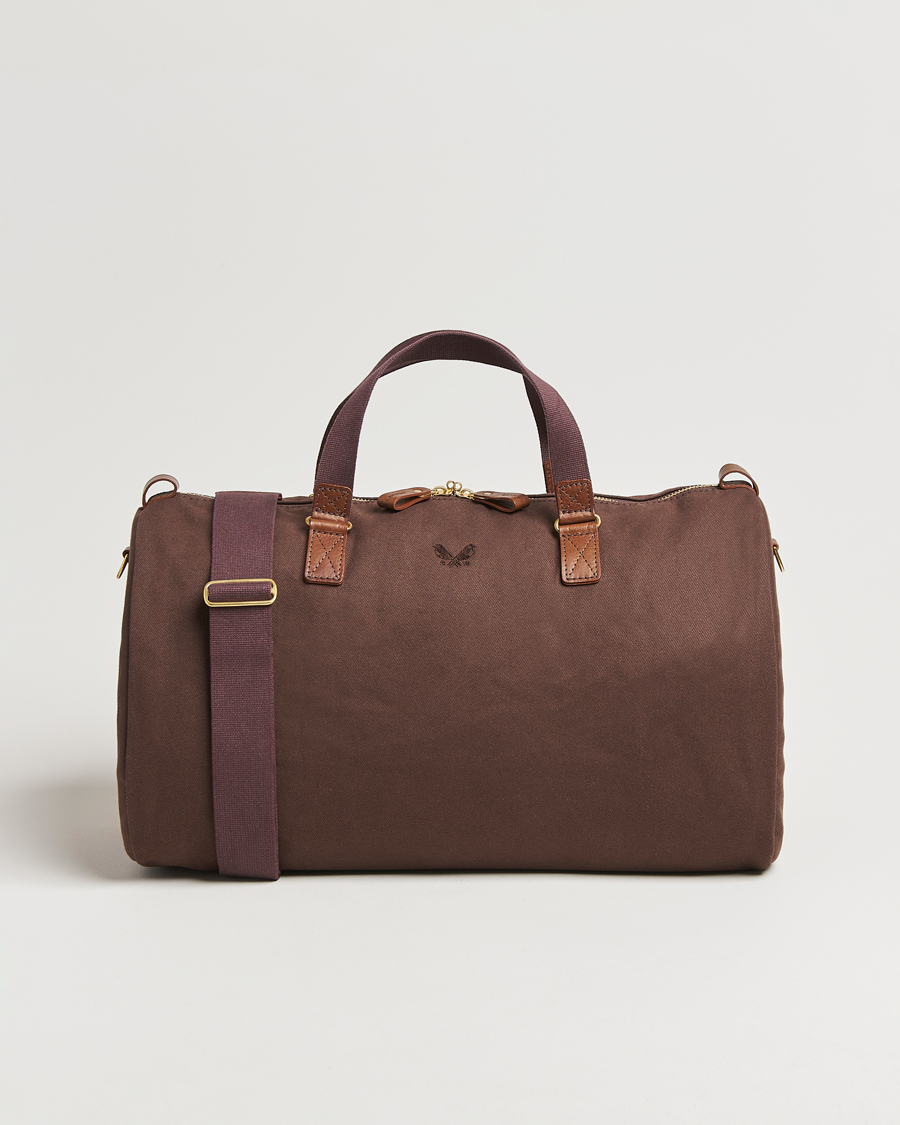 Mies | Laukut | Bennett Winch | Canvas Suit Carrier Holdall Chocolate