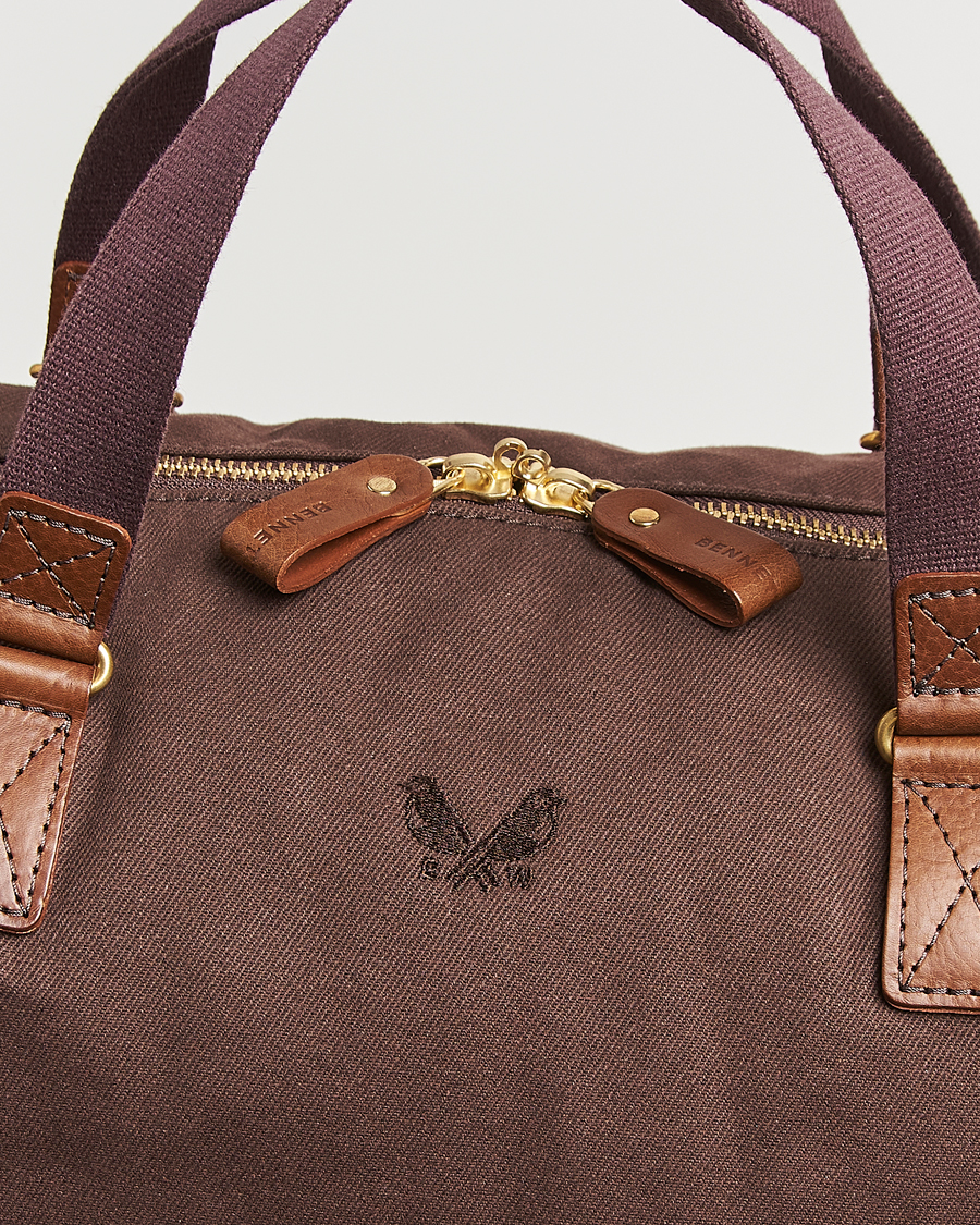 Mies | Laukut | Bennett Winch | Canvas Suit Carrier Holdall Chocolate