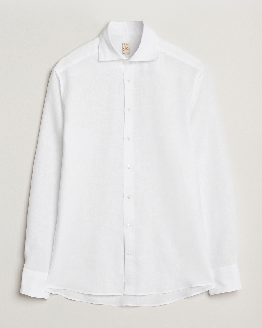 Mies | Kauluspaidat | Stenströms | 1899 Linen Shirt White