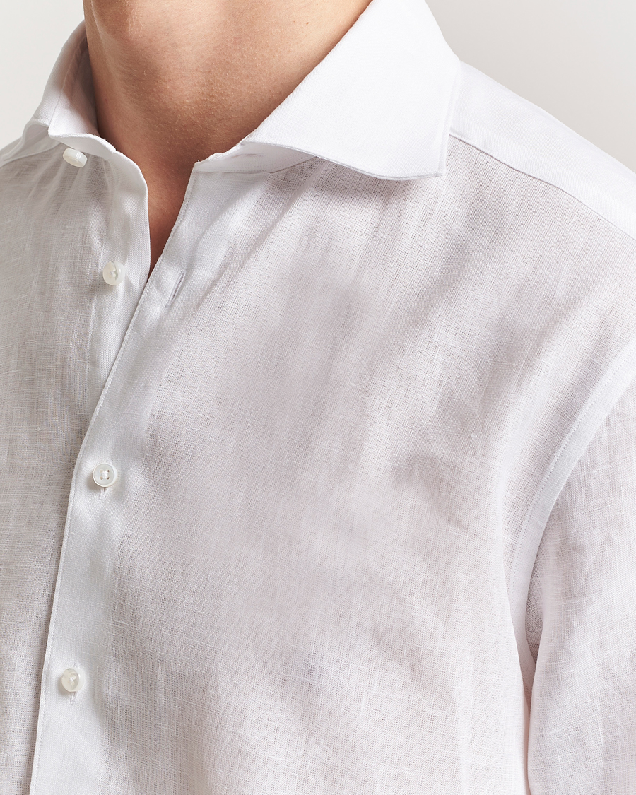 Mies | Kauluspaidat | Stenströms | 1899 Linen Shirt White