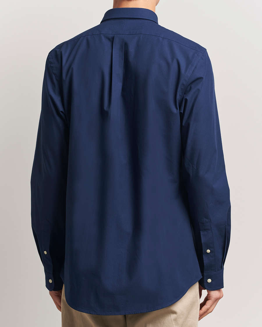 Mies | Kauluspaidat | Polo Ralph Lauren | Slim Fit Poplin Shirt Newport Navy