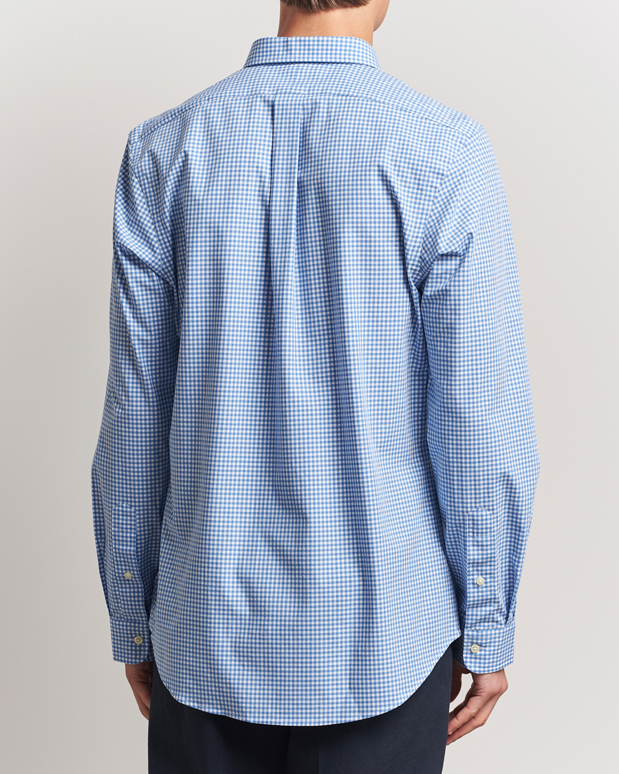 Mies | Kauluspaidat | Polo Ralph Lauren | Slim Fit Poplin Shirt Blue/Check