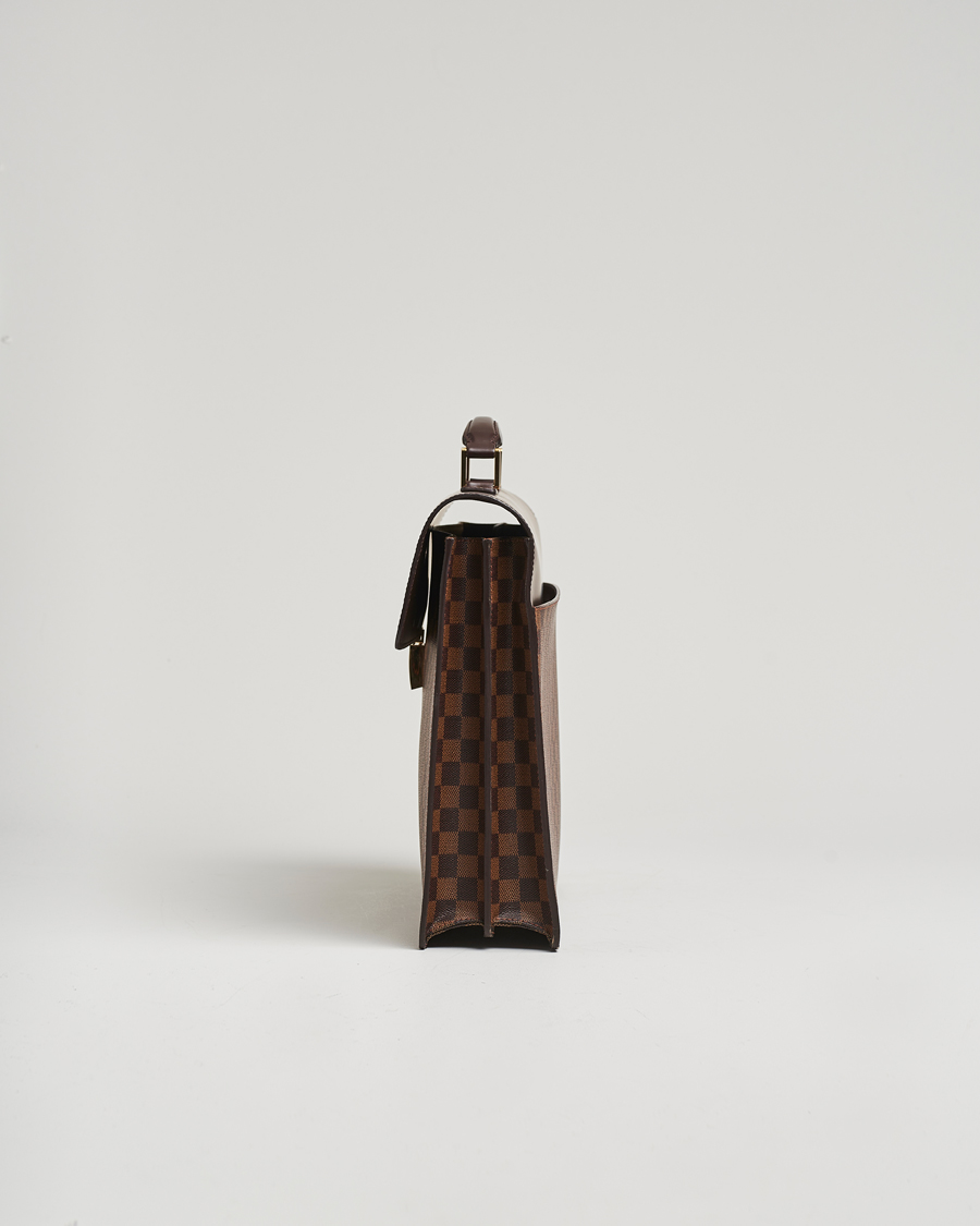Mies | Louis Vuitton Pre-Owned Altona GM Briefcase Damier Ebene | Louis Vuitton Pre-Owned | Altona GM Briefcase Damier Ebene