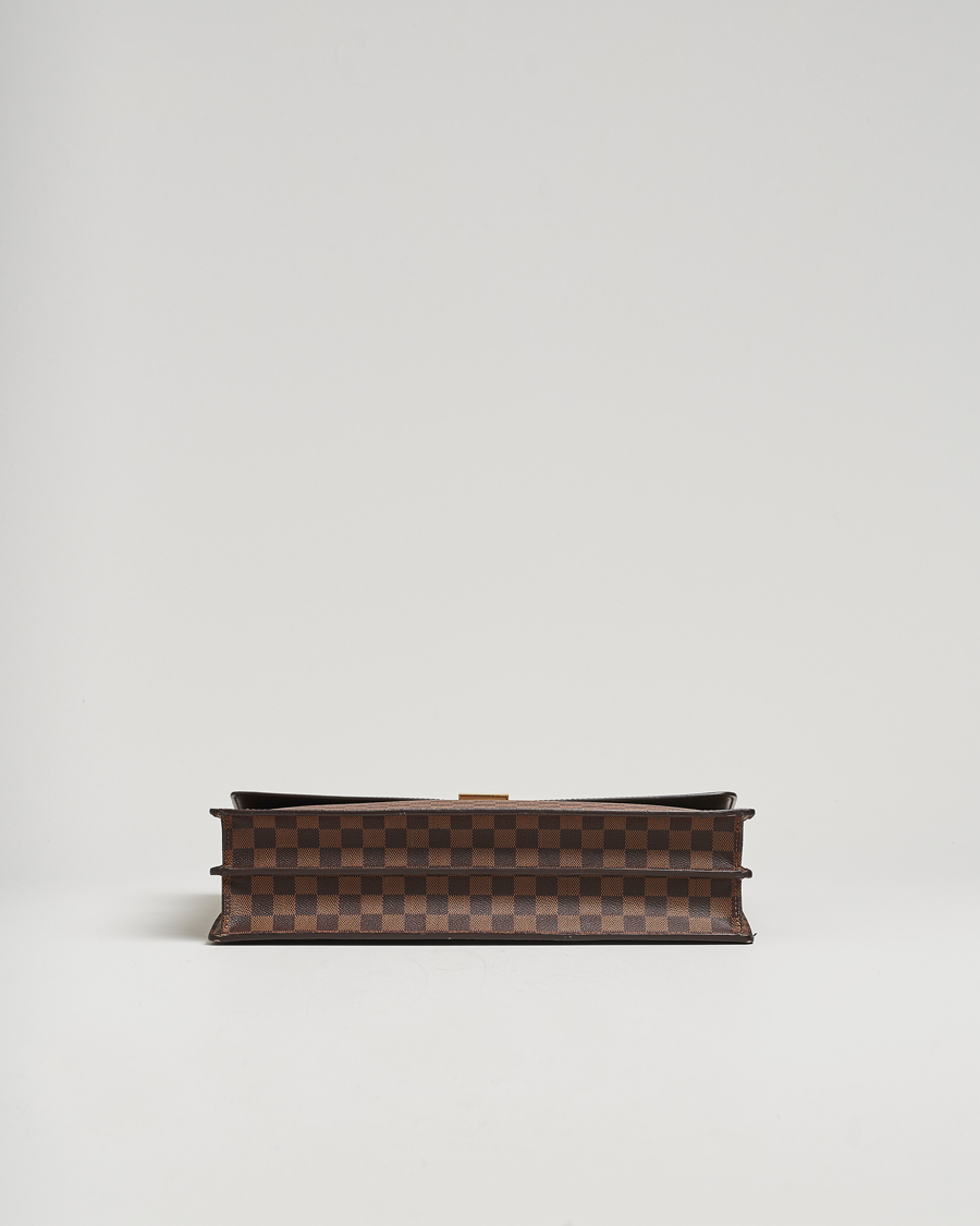 Mies | Louis Vuitton Pre-Owned Altona GM Briefcase Damier Ebene | Louis Vuitton Pre-Owned | Altona GM Briefcase Damier Ebene