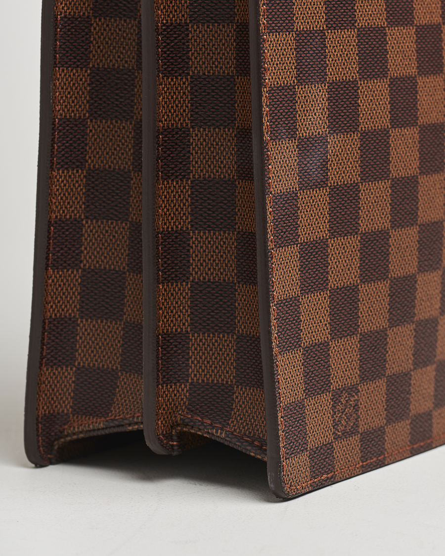 Mies | Louis Vuitton Pre-Owned Altona GM Briefcase Damier Ebene | Louis Vuitton Pre-Owned | Altona GM Briefcase Damier Ebene