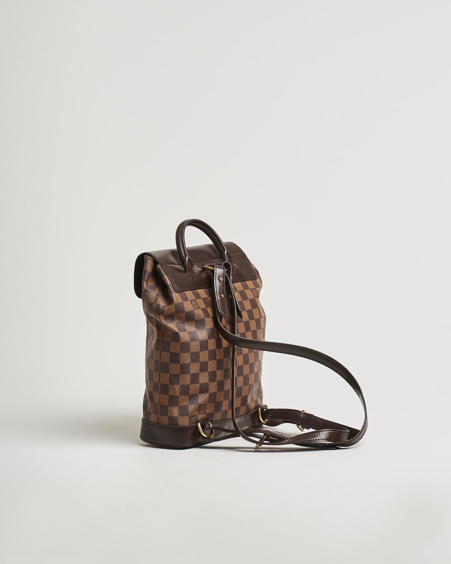 Mies | Louis Vuitton Pre-Owned Soho Backpack Damier Ebene | Louis Vuitton Pre-Owned | Soho Backpack Damier Ebene