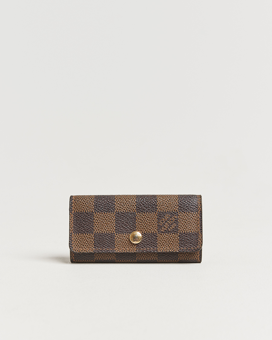 Mies | Louis Vuitton Pre-Owned Key Holder Damier Ebene  | Louis Vuitton Pre-Owned | Key Holder Damier Ebene 