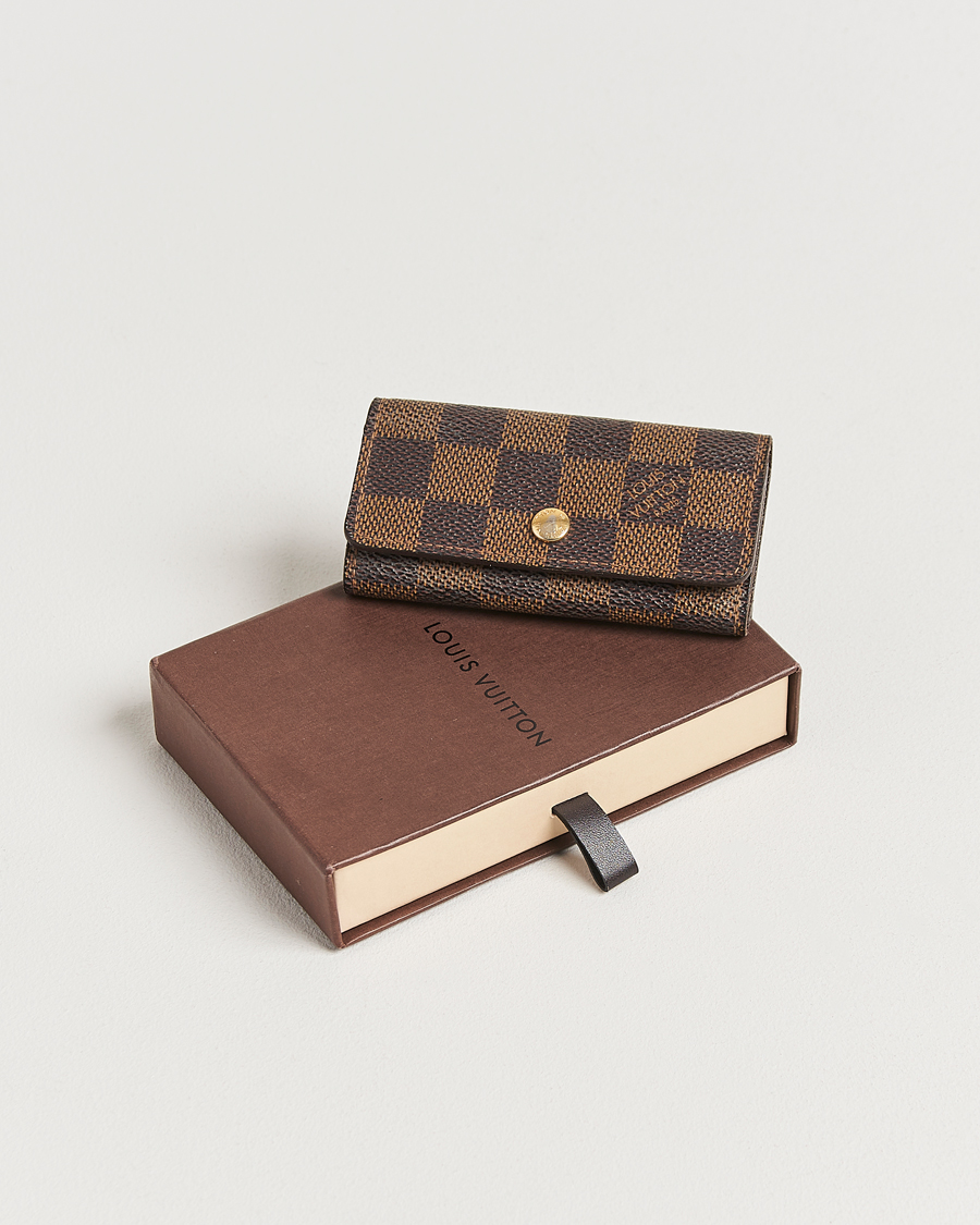 Mies | Louis Vuitton Pre-Owned Key Holder Damier Ebene  | Louis Vuitton Pre-Owned | Key Holder Damier Ebene 