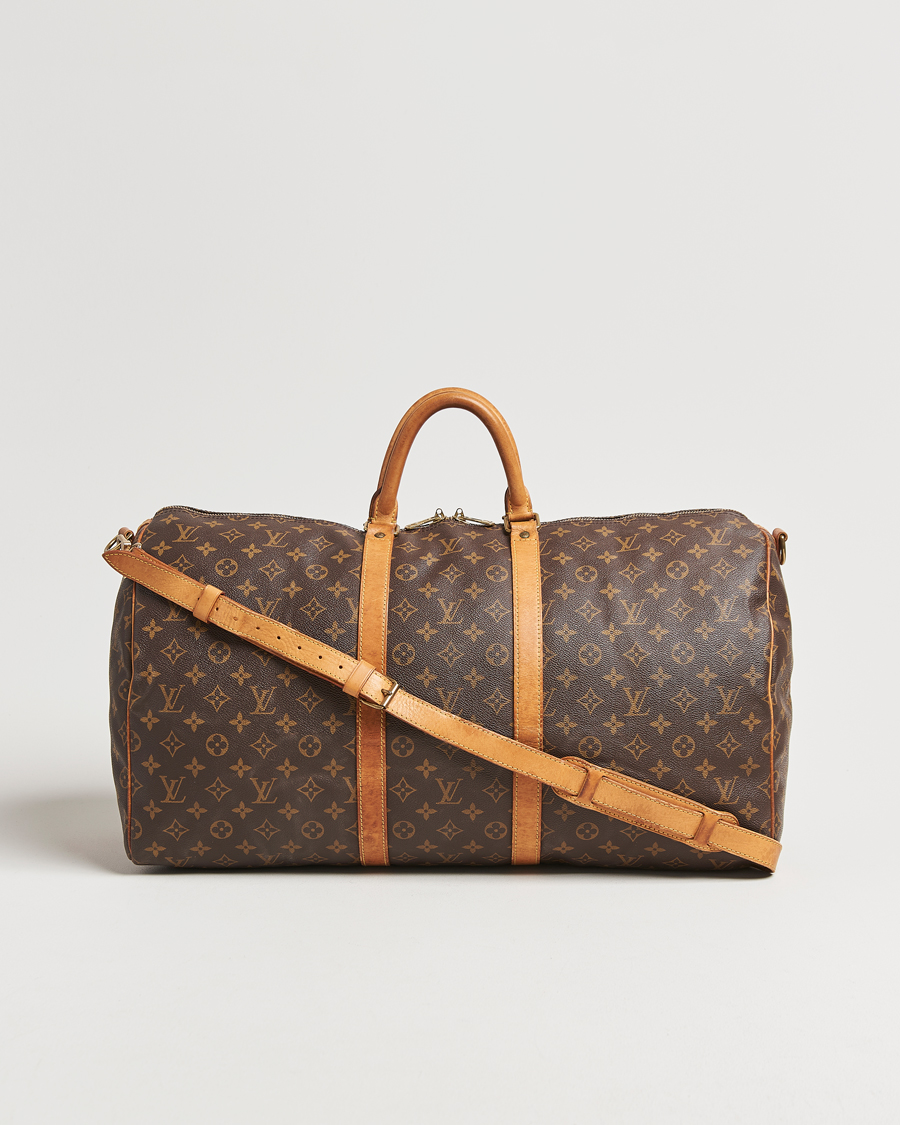 Mies | Louis Vuitton Pre-Owned Keepall Bandoulière 55 Monogram | Louis Vuitton Pre-Owned | Keepall Bandoulière 55 Monogram