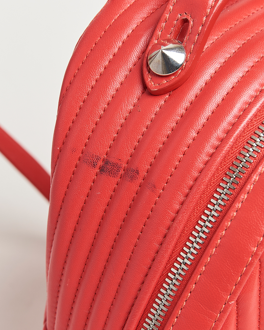 Mies | Fendi Pre-Owned Calfskin Backpack Red | Fendi Pre-Owned | Calfskin Backpack Red