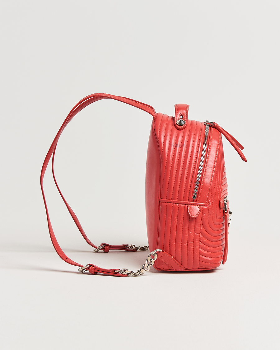 Mies | Fendi Pre-Owned Calfskin Backpack Red | Fendi Pre-Owned | Calfskin Backpack Red