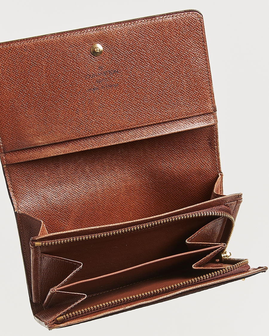 Mies | Louis Vuitton Pre-Owned Porte Monnaie Billets Trésor Wallet Monogram | Louis Vuitton Pre-Owned | Porte Monnaie Billets Trésor Wallet Monogram