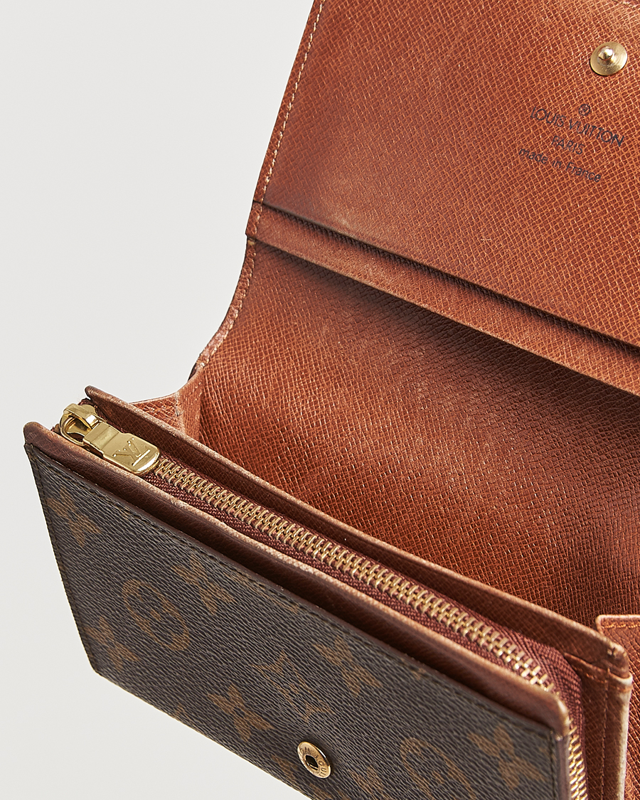 Mies | Louis Vuitton Pre-Owned Porte Monnaie Billets Trésor Wallet Monogram | Louis Vuitton Pre-Owned | Porte Monnaie Billets Trésor Wallet Monogram