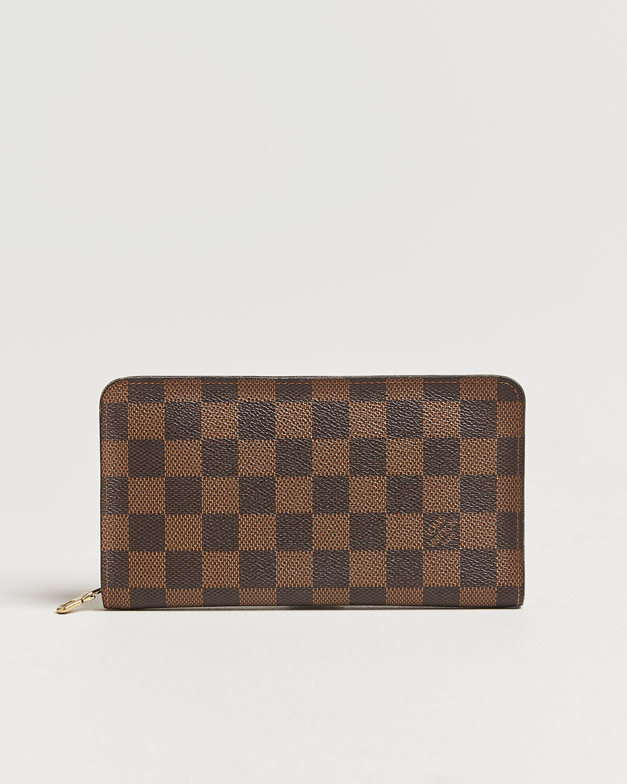 Mies | Louis Vuitton Pre-Owned Porte Monnaie Zippy Wallet Damier Ebene | Louis Vuitton Pre-Owned | Porte Monnaie Zippy Wallet Damier Ebene