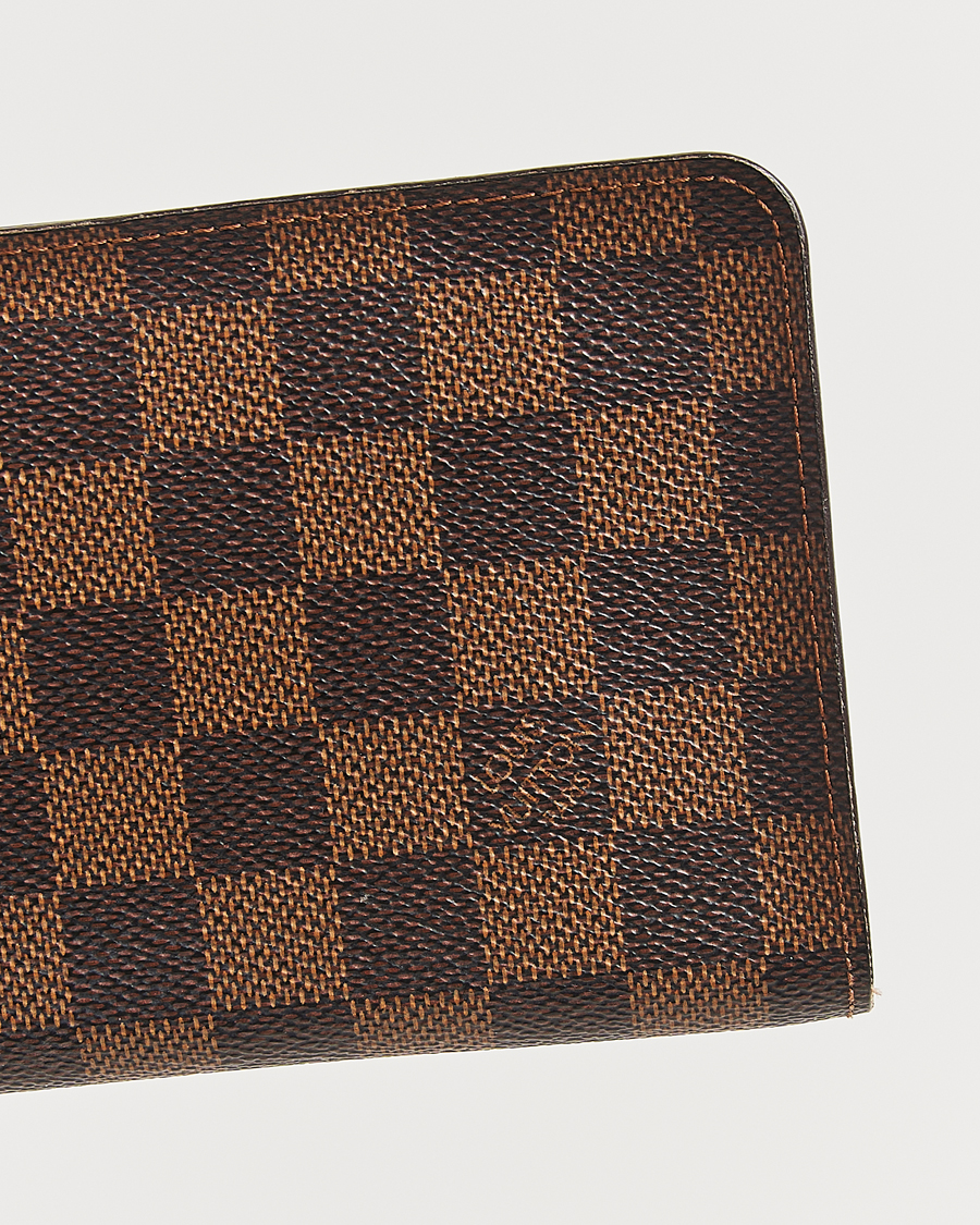 Mies | Louis Vuitton Pre-Owned Porte Monnaie Zippy Wallet Damier Ebene | Louis Vuitton Pre-Owned | Porte Monnaie Zippy Wallet Damier Ebene