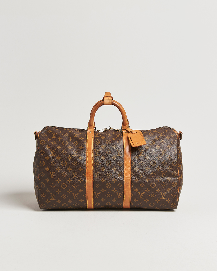 Mies | Louis Vuitton Pre-Owned Keepall Bandoulière 50 Monogram | Louis Vuitton Pre-Owned | Keepall Bandoulière 50 Monogram