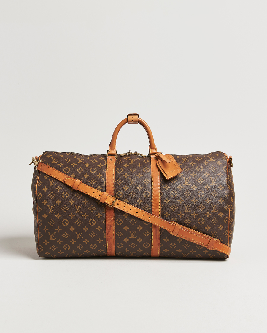 Mies | Louis Vuitton Pre-Owned Keepall Bandoulière 55 Monogram | Louis Vuitton Pre-Owned | Keepall Bandoulière 55 Monogram