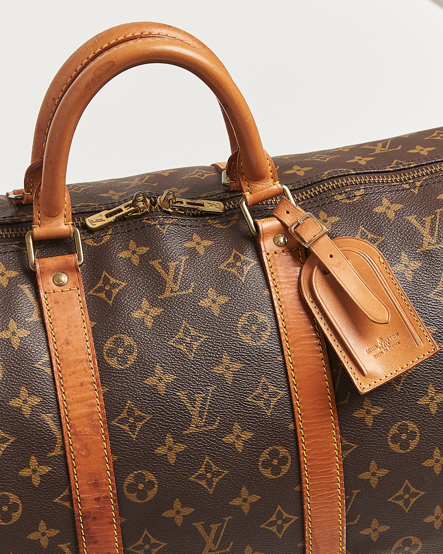 Mies | Louis Vuitton Pre-Owned Keepall Bandoulière 55 Monogram | Louis Vuitton Pre-Owned | Keepall Bandoulière 55 Monogram