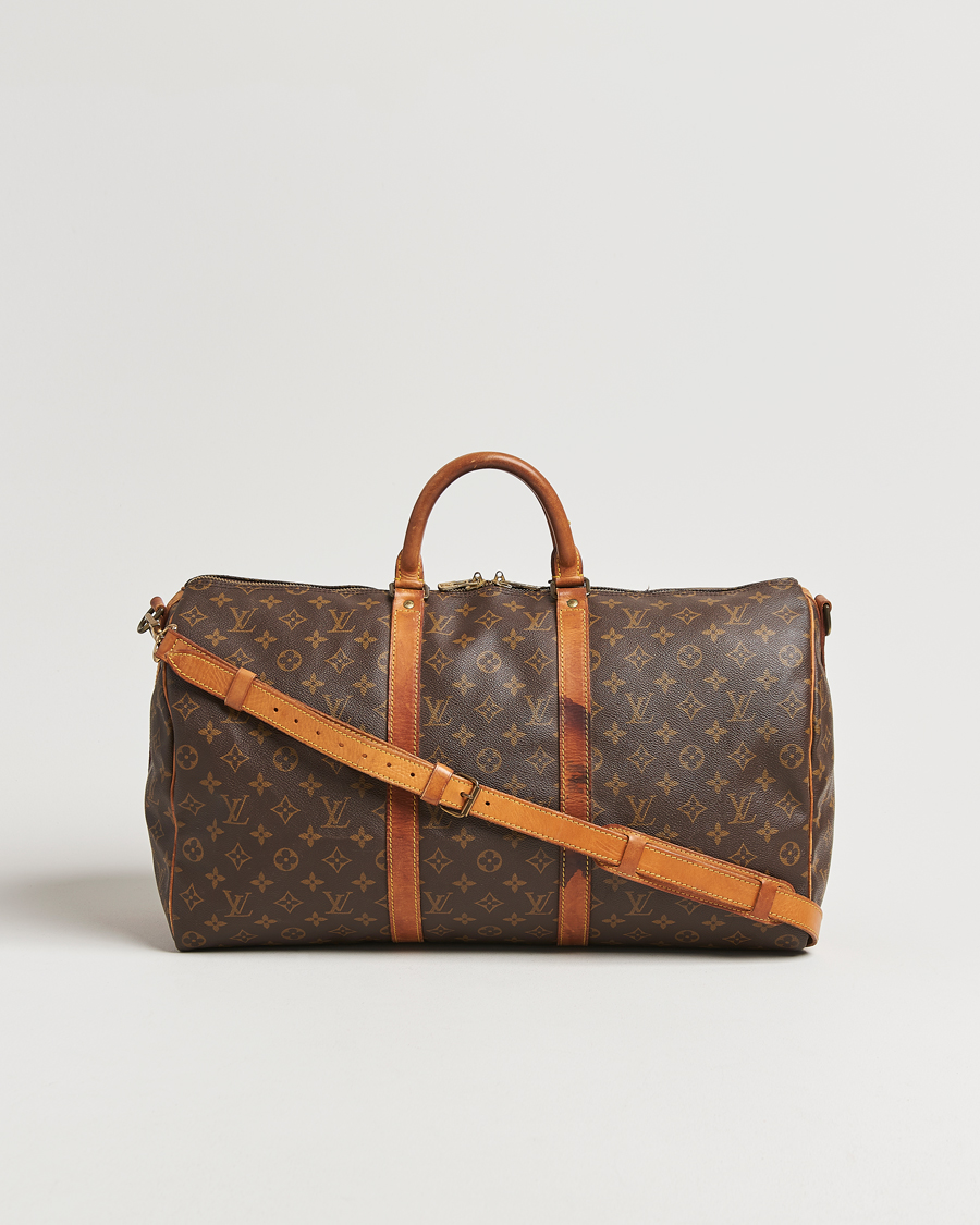 Mies | Louis Vuitton Pre-Owned Keepall Bandoulière 50 Monogram | Louis Vuitton Pre-Owned | Keepall Bandoulière 50 Monogram
